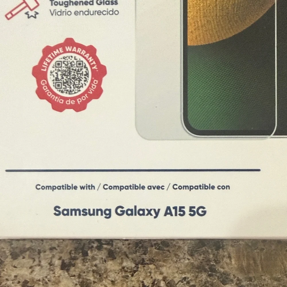 #78 Powerlab High Definition Glass Screen Protector for Samsung Galaxy A15 5G - Picture 4 of 4